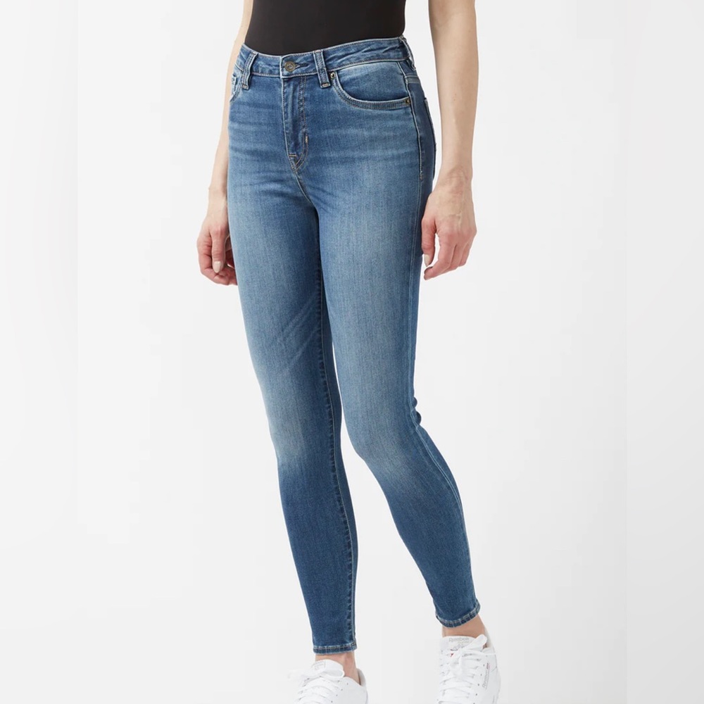 Buffalo David Bitton High Rise Skinny Skylar Women's Jeans (26)